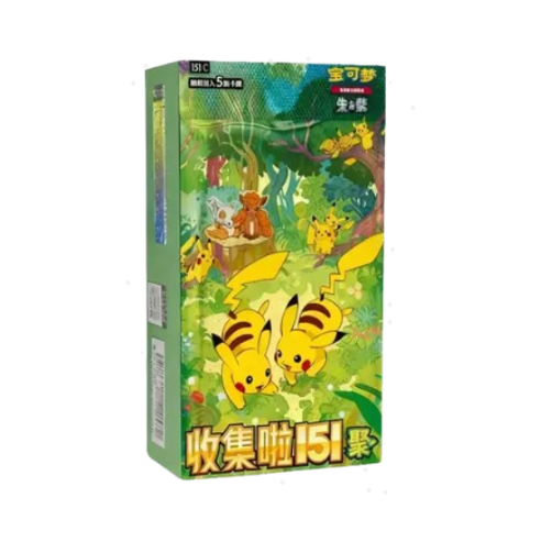 Pokemon Card Game 151C Booster Box Chinese