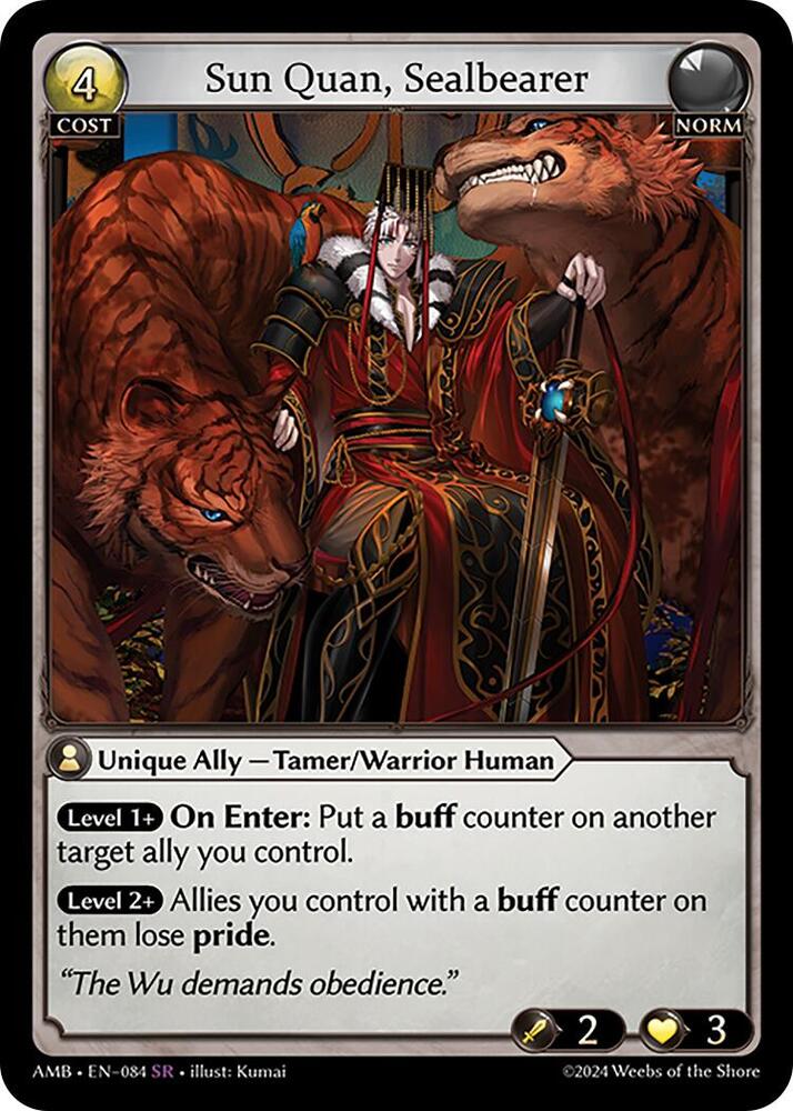 Sun Quan, Sealbearer - Mortal Ambition (AMB1E)