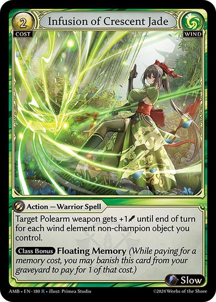 Infusion of Crescent Jade - Mortal Ambition (AMB1E)