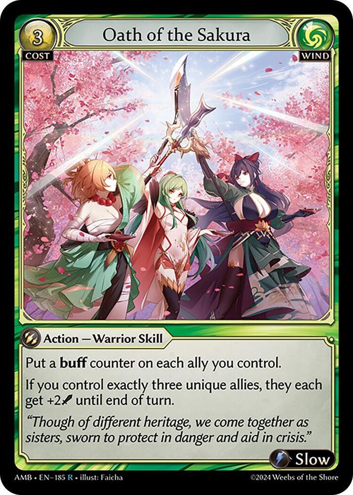 Oath of the Sakura - Mortal Ambition (AMB1E)