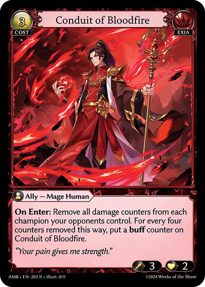 Conduit of Bloodfire - Mortal Ambition (AMB1E)