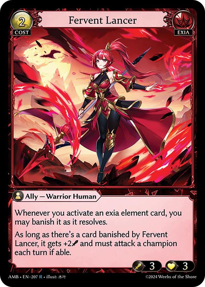 Fervent Lancer - Mortal Ambition (AMB1E)