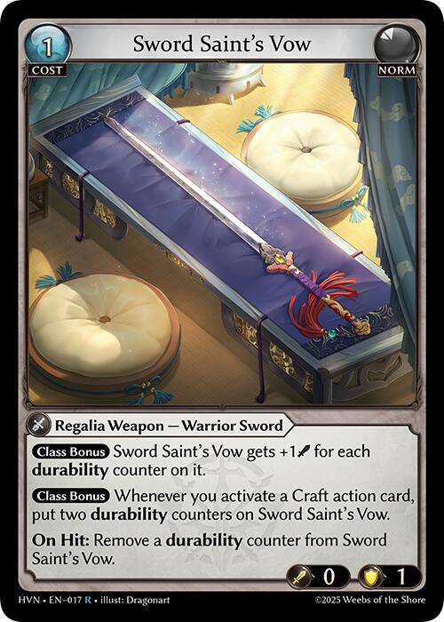 Sword Saint's Vow - Abyssal Heaven (HVN)