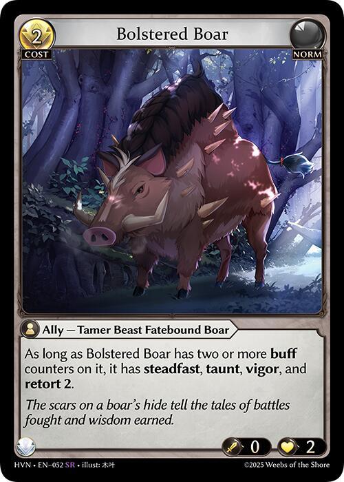 Idle Fatestone // Bolstered Boar - Abyssal Heaven (HVN)