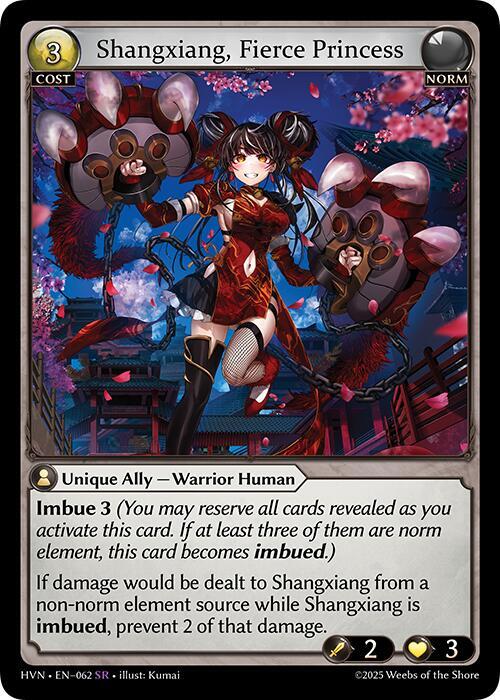 Shangxiang, Fierce Princess - Abyssal Heaven (HVN)