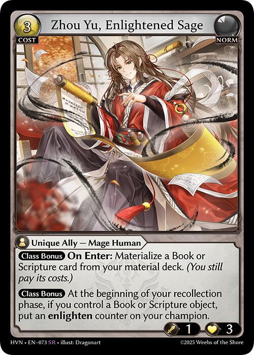 Zhou Yu, Enlightened Sage - Abyssal Heaven (HVN)