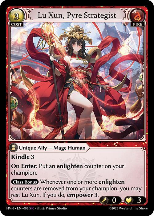 Lu Xun, Pyre Strategist - Abyssal Heaven (HVN)
