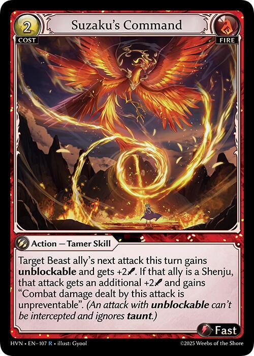 Suzaku's Command - Abyssal Heaven (HVN)