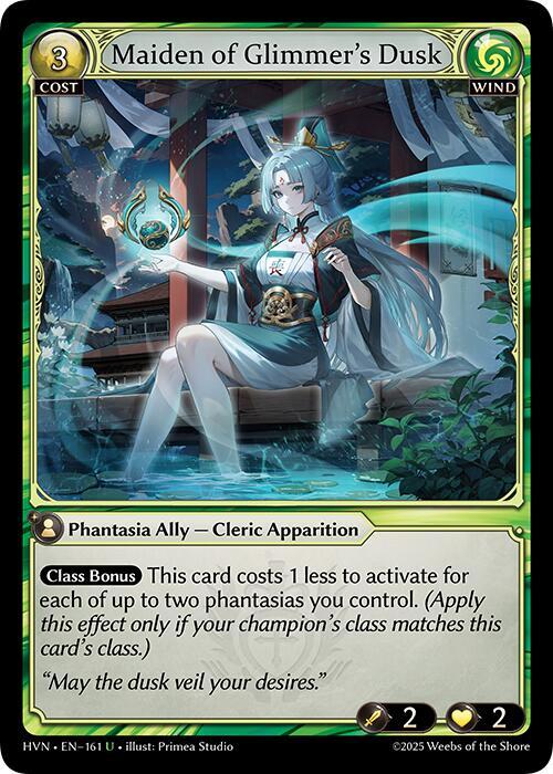 Maiden of Glimmer's Dusk - Abyssal Heaven (HVN)