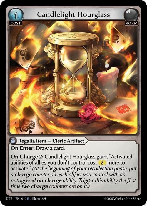 Candlelight Hourglass - Distorted Reflections (DTR1E)