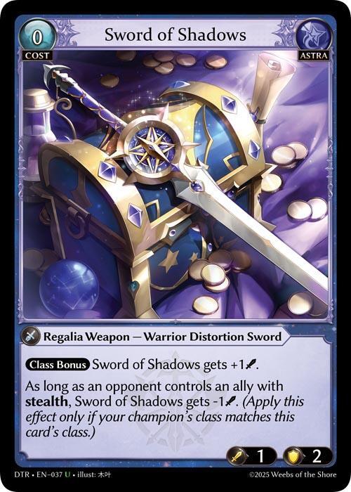 Sword of Shadows - Distorted Reflections (DTR1E)