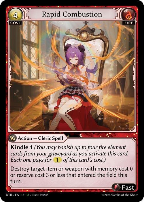 Rapid Combustion - Distorted Reflections (DTR1E)