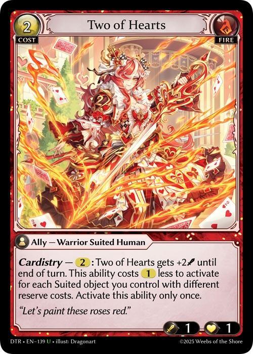 Two of Hearts - Distorted Reflections (DTR1E)