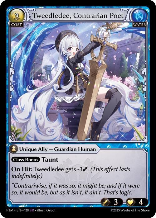 Tweedledee, Contrarian Poet - Phantom Monarchs (PTM)