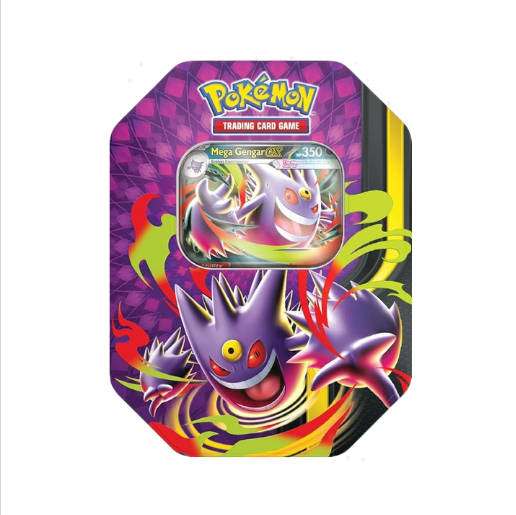 Pokemon Card Game Mega Gengar Tin (4 Packs)